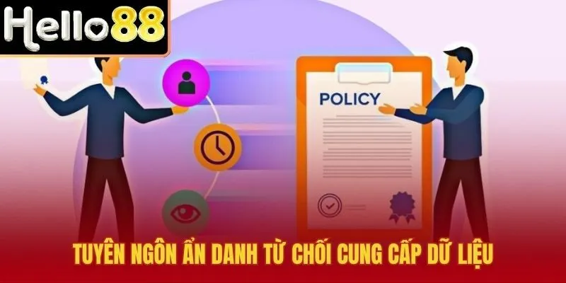 Chính sách bảo mật và cam kết ẩn danh tuyệt đối